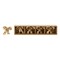 Transpac Resin Gold Bow Placecard Holder Set of 4 for Display and Entertaining